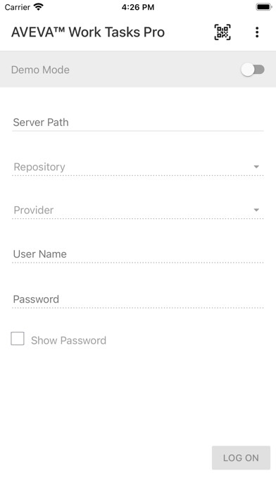 Emulate iPhone app Work Tasks Pro using MyAndroid