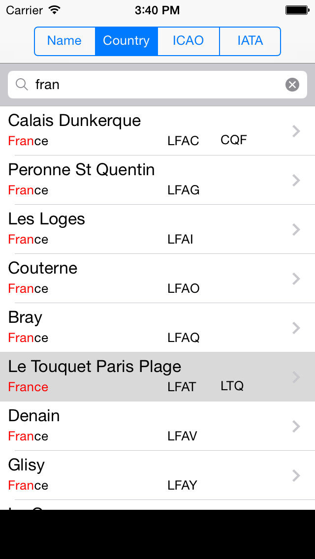 Emulate iPhone app World Airports using MyAndroid Emulate iPhone app World Airports using MyAndroid