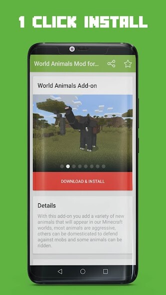 Run android online APK World Animals Mod for MCPE from MyAndroid or emulate World Animals Mod for MCPE using MyAndroid Run android online APK World Animals Mod for MCPE from MyAndroid or emulate World Animals Mod for MCPE using MyAndroid
