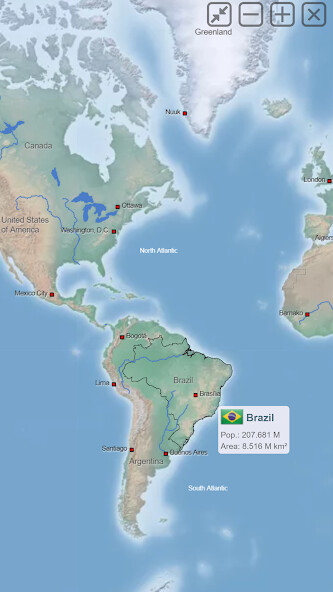Run android online APK World Atlas MxGeo Pro from MyAndroid or emulate World Atlas MxGeo Pro using MyAndroid
