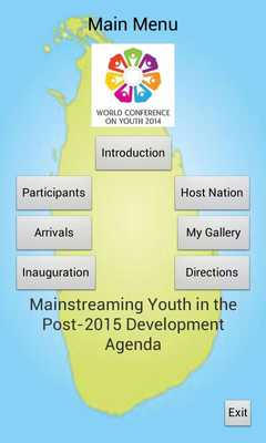 Emulate Android APK World Conference on Youth 2014 Emulate Android APK World Conference on Youth 2014