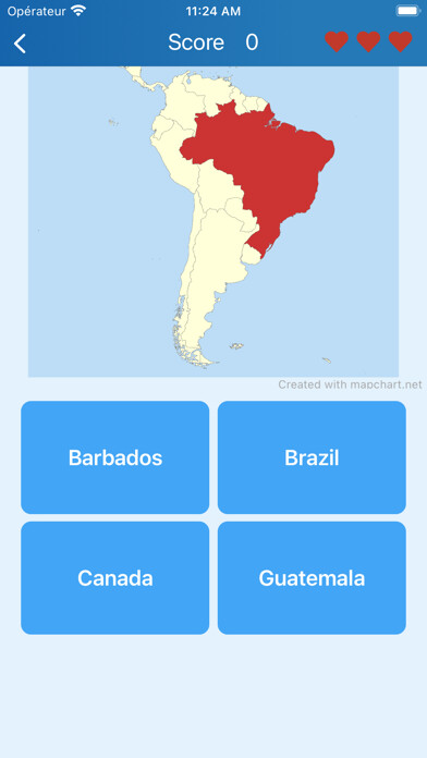 Emulate iPhone app World Countries Geography using MyAndroid Emulate iPhone app World Countries Geography using MyAndroid
