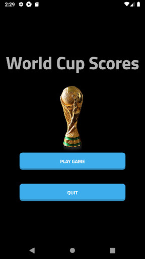 Run android online APK World Cup Scores Soccer Quiz from MyAndroid or emulate World Cup Scores Soccer Quiz using MyAndroid
