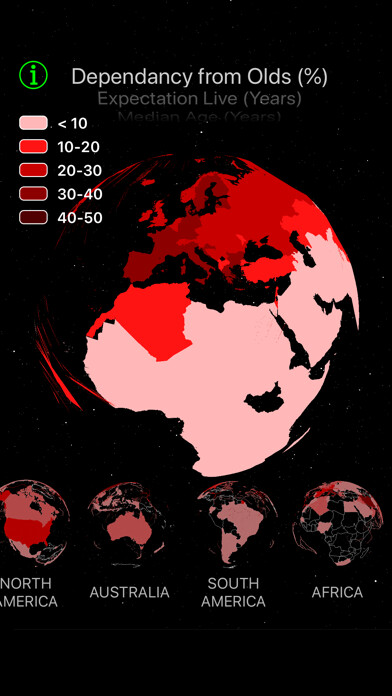 Emulate iPhone app WorldData using MyAndroid