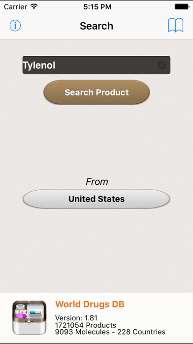 Emulate iPhone app World Drugs DB using MyAndroid Emulate iPhone app World Drugs DB using MyAndroid