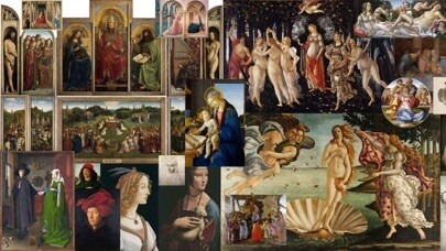 Emulate iPhone app World Famous Paintings using MyAndroid