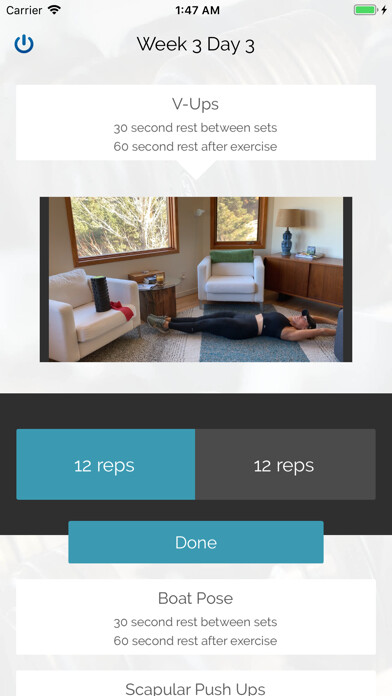 Emulate iPhone app World Fitness by Cassie using MyAndroid