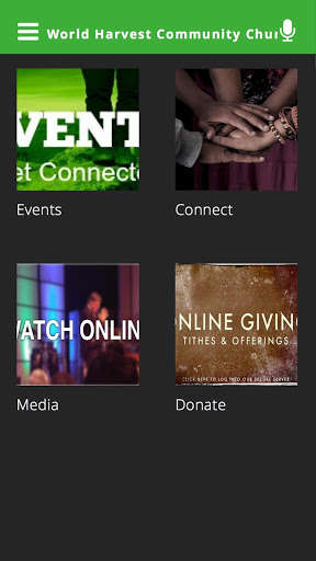 Run android online APK World Harvest Community Church from MyAndroid or emulate World Harvest Community Church using MyAndroid