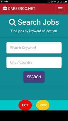 Emulate Android APK World Job Search