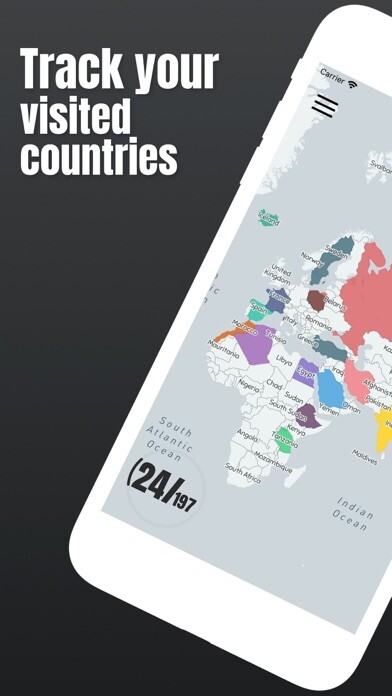 Emulate iPhone app World Map: Visited Countries using MyAndroid Emulate iPhone app World Map: Visited Countries using MyAndroid