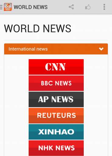 Emulate Android APK World News NewsPaper Live Emulate Android APK World News NewsPaper Live