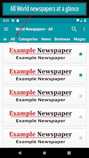 Run android online APK World Newspapers - World News from MyAndroid or emulate World Newspapers - World News using MyAndroid