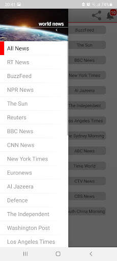Run android online APK World News Today from MyAndroid or emulate World News Today using MyAndroid