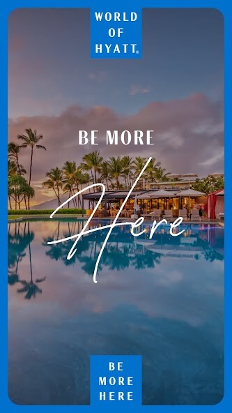 Emulate iPhone app World of Hyatt using MyAndroid
