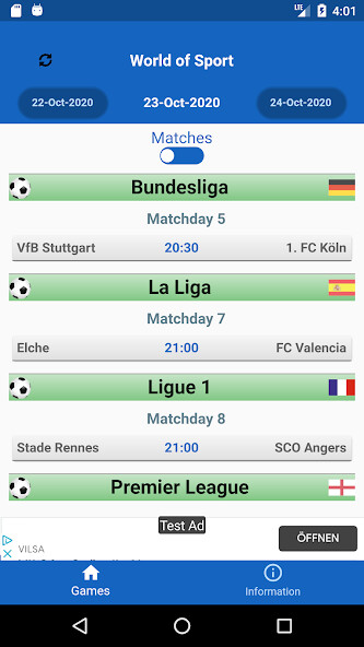 Run android online APK World of Sport from MyAndroid or emulate World of Sport using MyAndroid
