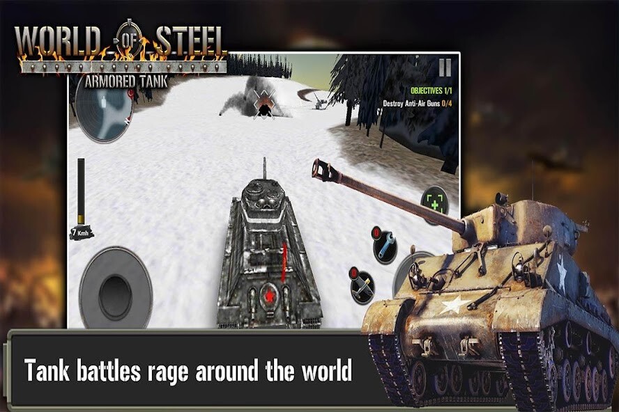 Run android online APK World Of Steel Armored Tank from MyAndroid or emulate World Of Steel Armored Tank using MyAndroid