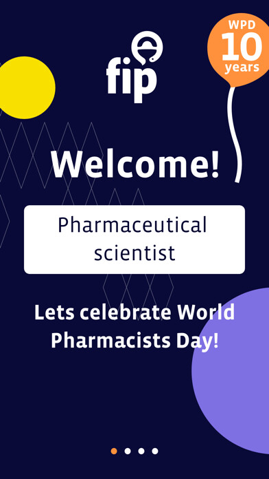 Emulate iPhone app World Pharmacists Day 2020 using MyAndroid