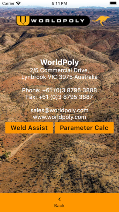 Emulate iPhone app Worldpoly Weld using MyAndroid