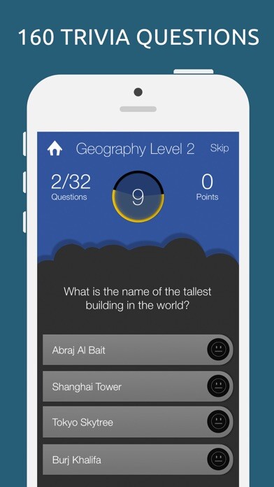 Emulate iPhone app World Quiz Trivia Game using MyAndroid Emulate iPhone app World Quiz Trivia Game using MyAndroid