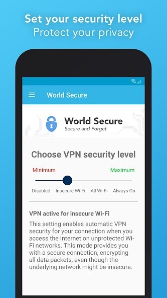 Run android online APK World Secure from MyAndroid or emulate World Secure using MyAndroid