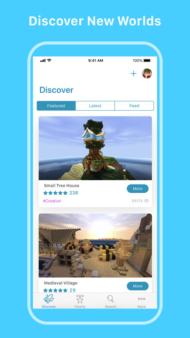 Emulate iPhone app Worlds for Minecraft using MyAndroid