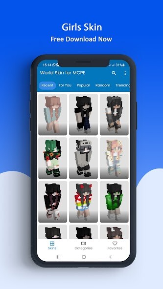 Run android online APK World Skin for Minecraft 2022 from MyAndroid or emulate World Skin for Minecraft 2022 using MyAndroid