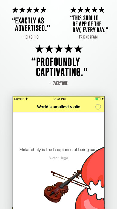 Emulate Android APK Worlds Smallest Violin Emulate Android APK Worlds Smallest Violin
