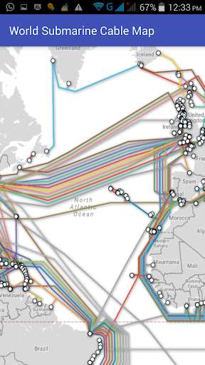 Run android online APK World submarine cable from MyAndroid or emulate World submarine cable using MyAndroid