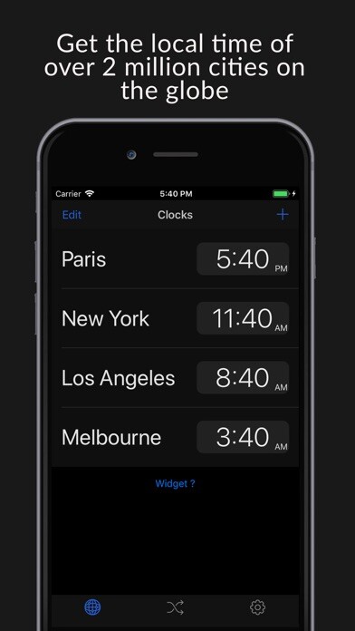 Emulate iPhone app World Time Clocks using MyAndroid Emulate iPhone app World Time Clocks using MyAndroid