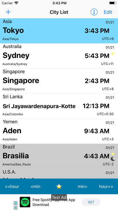 Emulate iPhone app World Time Difference using MyAndroid Emulate iPhone app World Time Difference using MyAndroid