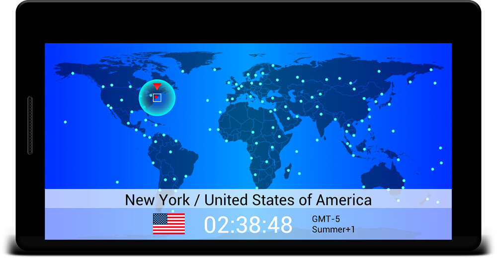 Emulate Android APK World Time Map Emulate Android APK World Time Map