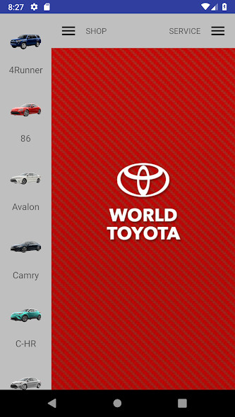 Run android online APK World Toyota from MyAndroid or emulate World Toyota using MyAndroid