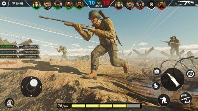 Emulate iPhone app World War 2:Gun Shooting Games using MyAndroid Emulate iPhone app World War 2:Gun Shooting Games using MyAndroid