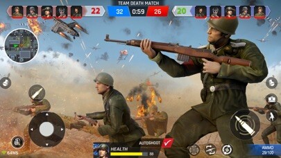 Emulate iPhone app World War 2: WW2 Army Games using MyAndroid