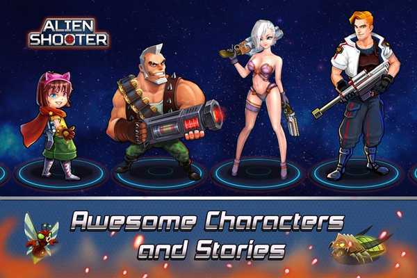 Emulate Android APK World War: Alien Shooter 1