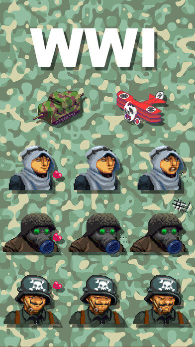 Emulate iPhone app World War One Stickers using MyAndroid Emulate iPhone app World War One Stickers using MyAndroid