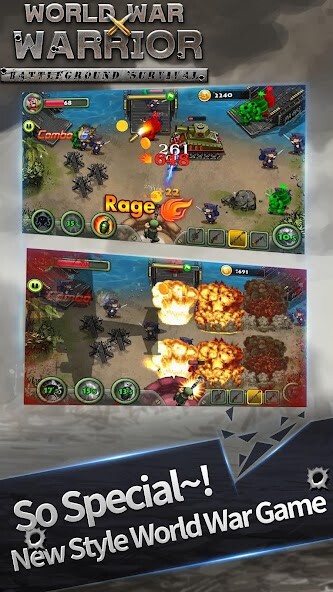 Run android online APK World War Warrior - Survival from MyAndroid or emulate World War Warrior - Survival using MyAndroid