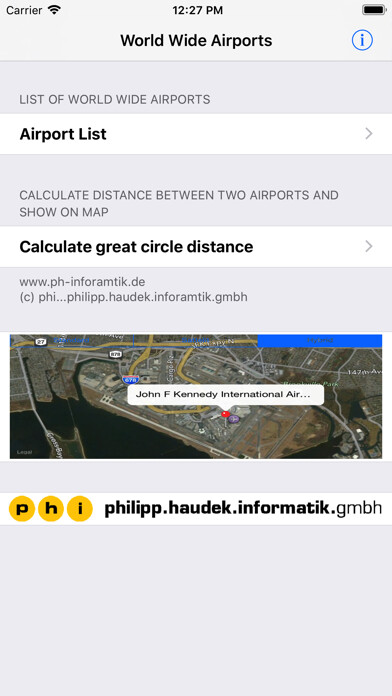 Emulate iPhone app World Wide Airport, RWs, Freq. using MyAndroid Emulate iPhone app World Wide Airport, RWs, Freq. using MyAndroid