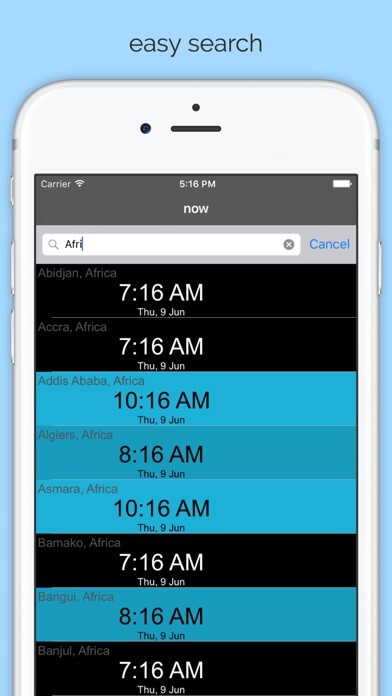 Emulate iPhone app WorldZones - Timezones using MyAndroid Emulate iPhone app WorldZones - Timezones using MyAndroid