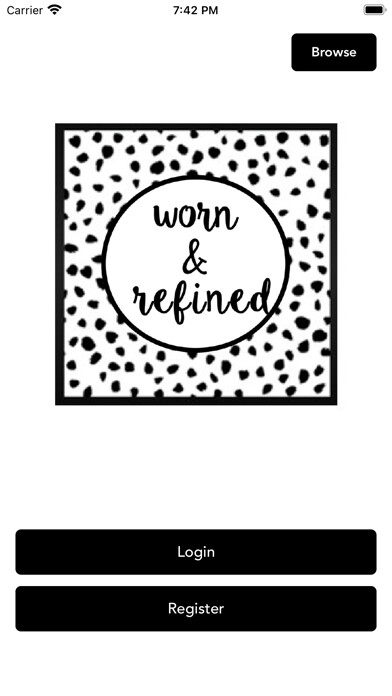 Emulate iPhone app Worn & Refined using MyAndroid