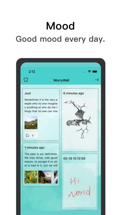 Emulate iPhone app WorryWall using MyAndroid