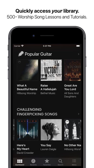 Emulate iPhone app Worship Artistry using MyAndroid