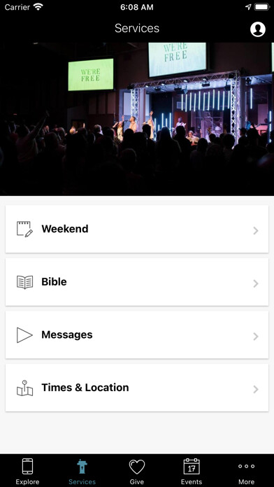 Emulate iPhone app Worship Center Alamogordo using MyAndroid Emulate iPhone app Worship Center Alamogordo using MyAndroid