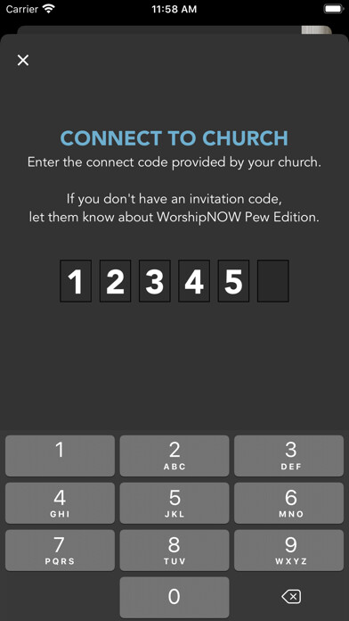 Emulate iPhone app WorshipNOW Pew Edition using MyAndroid