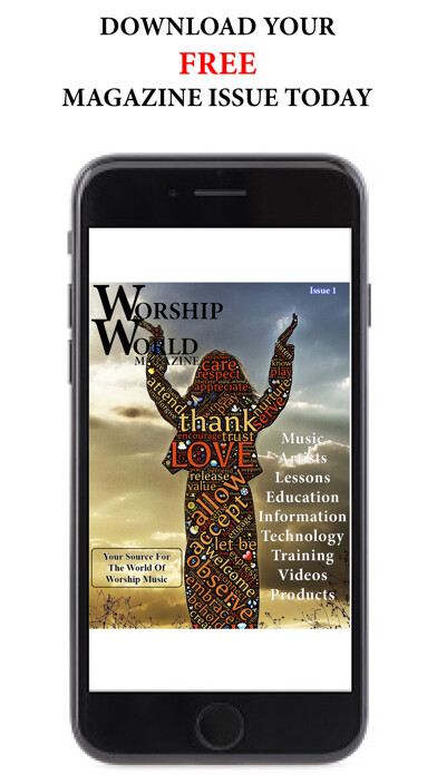 Emulate iPhone app Worship World Magazine using MyAndroid