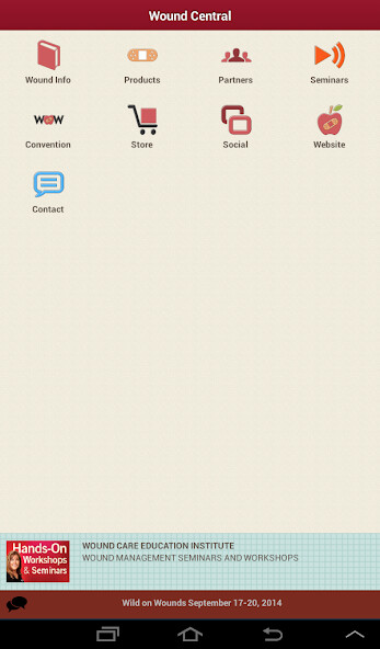 Run android online APK Wound Central from MyAndroid or emulate Wound Central using MyAndroid Run android online APK Wound Central from MyAndroid or emulate Wound Central using MyAndroid