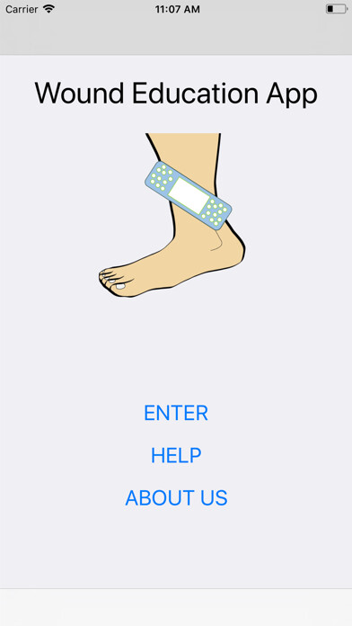 Emulate iPhone app Wound Education using MyAndroid Emulate iPhone app Wound Education using MyAndroid