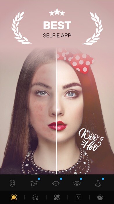 Emulate iPhone app WowFace - Beauty Selfie Editor using MyAndroid Emulate iPhone app WowFace - Beauty Selfie Editor using MyAndroid