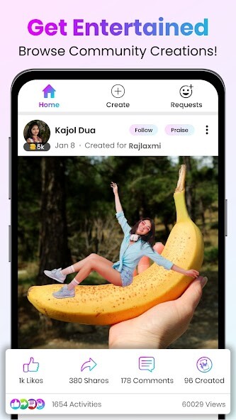 Run android online APK Wowfie Social - Photo Editor from MyAndroid or emulate Wowfie Social - Photo Editor using MyAndroid