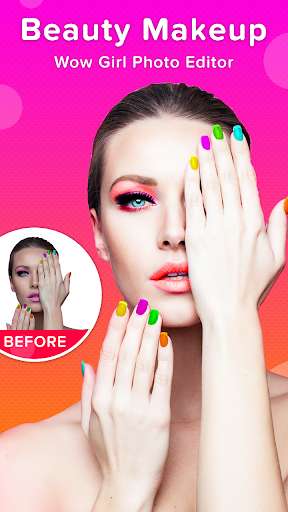 Emulate Android APK WOW Girl Photo Editor